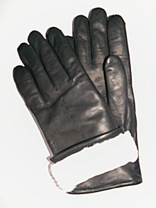 DZ-33: Rękawiczki damskie zimowe z wkładem z królika