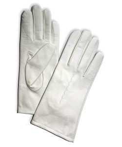 DL-71: Rękawiczki ze skóry jagnięcej licowej, maszynowo szyte